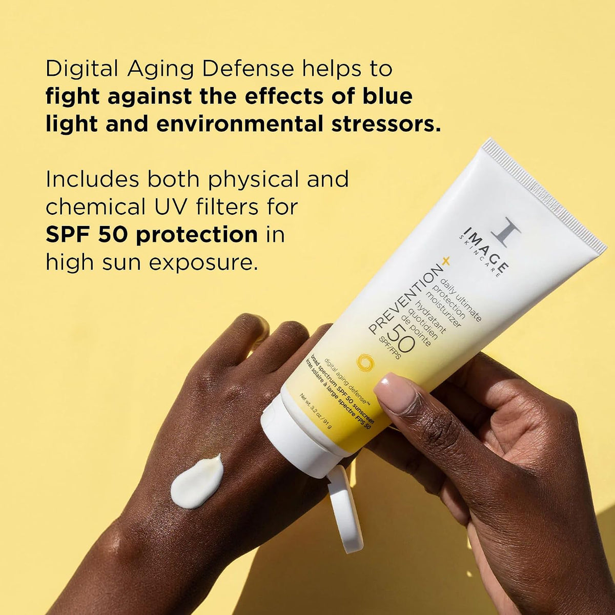 IMAGE Skincare PREVENTION+ Daily Ultimate Protection Moisturizer, 3.2 oz